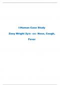 I-Human Case Study  Zoey Wright 2y/o –cc- Nose, Cough, Fever