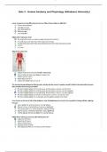 BIOL 235/BIOL235: Quiz 02– Human Anatomy and Physiology: Biology (Athabasca University)