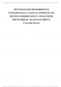 TEST BANK FOR MICROBIOLOGY FUNDAMENTALS: A CLINICAL APPROACH 4TH EDITION MARJORIE KELLY COWAN HEIDI SMITH ISBN10: 126070243X ISBN13: 9781260702439