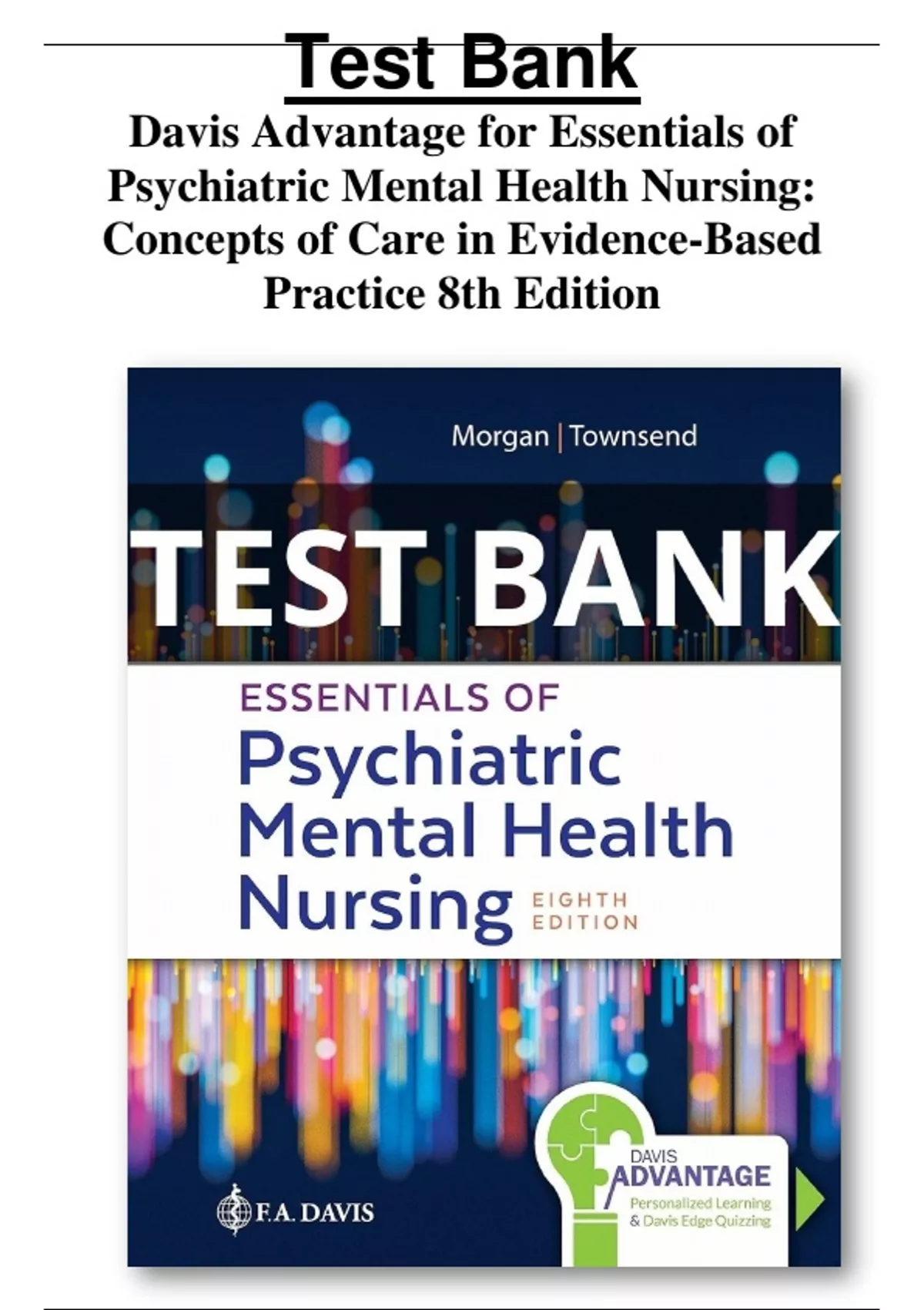 Essentials of Psychiatric Nursing [Book]