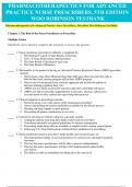 Test Bank For Pharmacotherapeutics for Advanced Practice Nurse Prescribers 5th Edition Woo Robinson||ISBN NO-10,0803669267||ISBN NO-13,978-0803669260||Complete Guide A+ ||Chapter 1-55||Latest Update