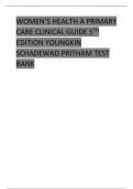 Womens Health A Primary Care Clinical Guide 5th Edition Youngkin Schadewald Pritham.