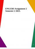 ENG1503 Assignment 2 Semester 2 2023.