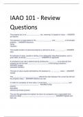 IAAO 101 - Review  Questions and  answers 2023