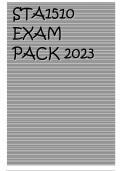 STA1510 EXAM PACK 2023