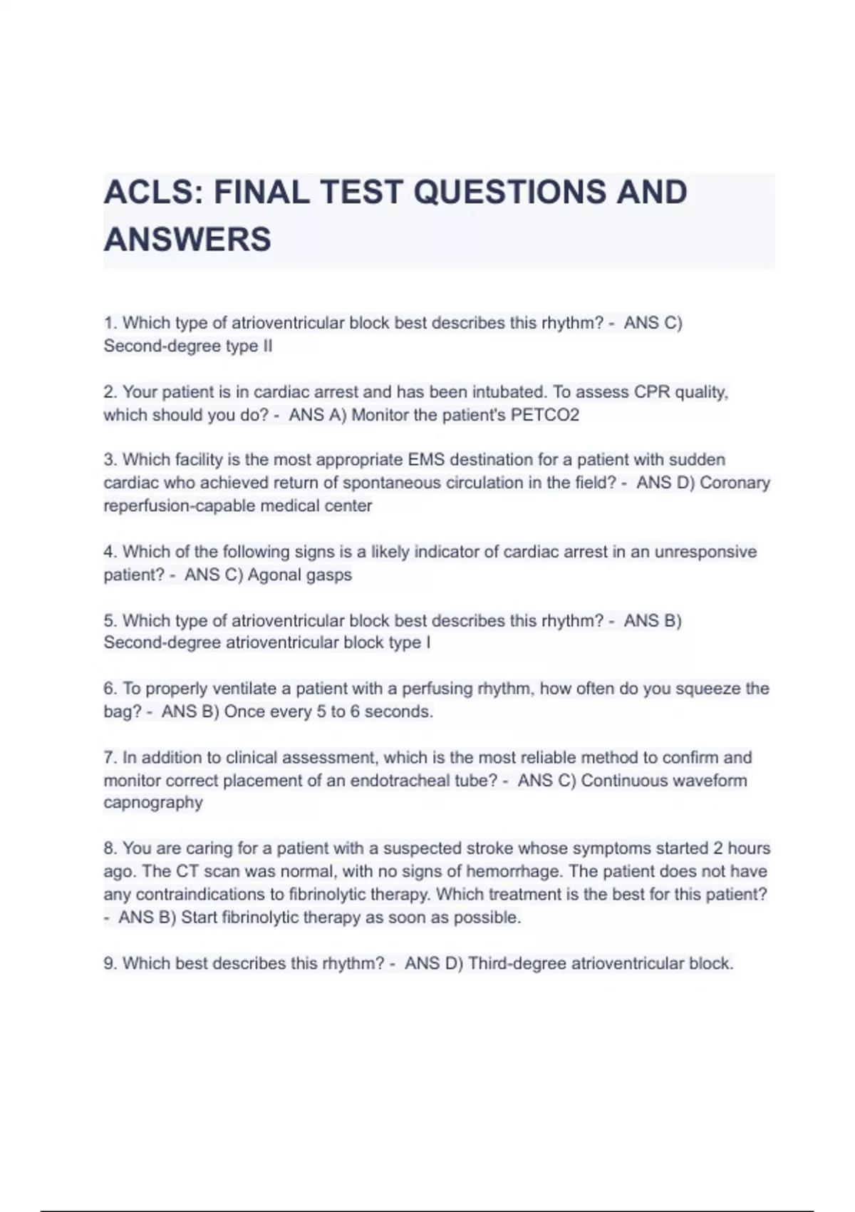 AI Final Quiz Questions and Answers 2023 Graded A+ - AI - Stuvia US