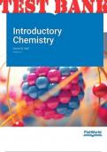 TEST BANK for Introductory Chemistry Version 2.0 2nd edition by David Ball | Complete 16 Chapters