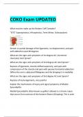COKO Exam UPDATED