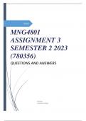 MNG4801 ASSIGNMENT 3 SEMESTER 2 2023 (780356)