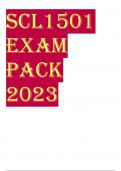 SCL1501 EXAM PACK 2023