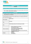 The TEFL Academy Level 5 Assignment C Activities