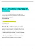 NCLEX-PN Test Prep Actual Exam Questions and Answers with Explanations V5 PRACTICE EXAM 1 (STUDY MODE)