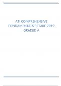 ATI Fundamentals Proctored 2019 Exam & ATI Fundamentals Proctored Retake 2019 Exam Questions and Answers (Verified Answers)