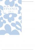 FIN 330-003 Principles of Finance Ch.1