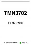 TMN3702 EXAM PACK 2025