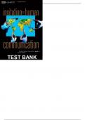 Test Bank for Invitation To Human Communication 1st Edition By Griffin 