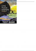 Test Bank For Living Physical Geography 1st Edition Gervais 