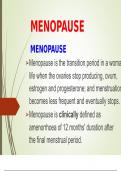 Menopause