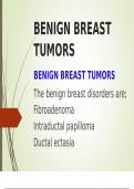 Benign Breast Tumors