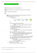 BIO 171 Lab Notebook 8 questions and answers latest 2023 - 2024 (verified answers)