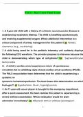 PALS - Red Cross Final Exam 2021(Already graded A)