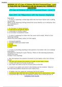 NURSING 307 ATI Care of Children RN 2019/2020/2021/2022/2023 Proctored Exam - Level 3!. Peds 2019. All 70 Questions with the Answers ALL CORRECTLY ANSWERED