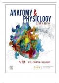 Test Bank for Anatomy & Physiology 11th Edition (Patton, 2022) , All Chapters