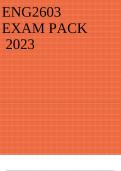 ENG2603 EXAM PACK 2023