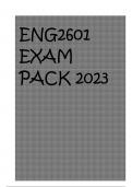 ENG2601 EXAM PACK 2023