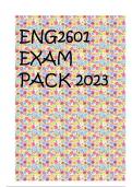 ENG2601 EXAM PACK 2023