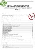 Test Bank Complete_ Primary Care Art And Science Of Advanced Practice Nursing – An Interprofessional Approach 6th Edition, (2022) Debera J. Dunphy, Lynne M.; Winland-Brown, Jill E.; Porter, Brian Oscar; Thomas (Author) |Three Units| All Chapters 1-82