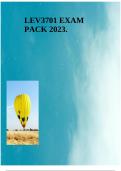 LEV3701 EXAM PACK 2023