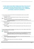 ATI RN MED SURG PROCTORED 2023 PRACTICE EXAM QUESTIONS BANK 160 QUESTIONS AND CORRECT DETAILED ANSWERS WITH RATIONALES (VERIFIED ANSWERS) |ALREADY GRADED A+    