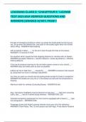 LOUISIANA CLASS D “CHAUFFEUR’S ”LICENSE  TEST 2023-2024 VERIFIED QUESTIONS AND ANSWERS [GRADED A]100% PASS!!!   