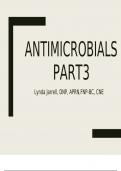 MISCELLANEOUS ANTIBACTERIAL DRUGS