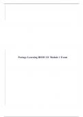 Portage Learning BIOD 121 Module 1 Exam