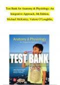 Test Bank for Anatomy and Physiology: An Integrative Approach, 4th Edition, McKinley, (Ch 1 – 29) > Download as Pdf File <