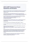 2023 AARP Assessment Exam Questions and Answers