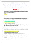 {NGN} ATI RN VATI COMPREHENSIVE PREDICTOR 2023FORM A,B,C& D VATI RN COMPREHENSIVE PREDICTOR 2023 UPDATE FORM A,B, C & D EACH FORM CONTAINS 180+ QUESTIONS AND ANSWERS