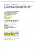 ATI-PHARMACOLOGY-PROCTORED LATEST EXAM RETAKE GUIDE  GRADED A+ 2023 UPDATE             ATI-PHARMACOLOGY-PROCTORED-RETAKE-EXAM  1.) A nurse is assessing a client who is receiving intravenous therapy. The nurse should identify which of the following finding