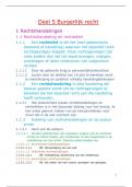 Samenvatting Inleiding tot het Recht: Deel 5