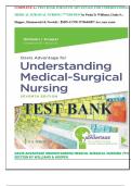 COMPLETE A+ TEST BANK FOR DAVIS ADVANTAGE FOR UNDERSTANDING MEDICAL SURGICAL NURSING 7TH EDITION by Paula D. Williams, Linda S.; Hopper, Otmanowski & Nowicki : ISBN-13 978-1719644587/ Ace your exam