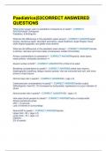 Paediatrics|53CORRECT ANSWERED QUESTIONS