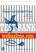 Test Bank For Macroeconomics: Principles, Applications, and Tools 10th Edition All Chapters - 9780135640012