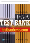 Test Bank For Introduction to Java Programming and Data Structures 13th Edition All Chapters - 9780138092832