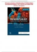 McCance & Huether’s Pathophysiology 9th Edition Rogers Test Bank 2023 Chapter 1-49 + NCLEX Case Studies with answers | All Chapters