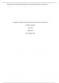 Case Study-Dealing with Risk and Uncertainty | Assignment: Dealing with Risk, Asymmetric Information, and Incentives ECO 550; complete guide_latest summer