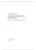 ORGANIC CHEMISTRY TEST BANK 1ST ED BEST VERSION 2023
