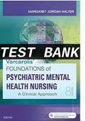 Test Bank Varcarolis’ Foundations Of Psychiatric Mental Health Nursing A Clinical 8th Edition