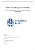 CSM Leiden - Research Report Global Perspectives in Intelligence - final assignment